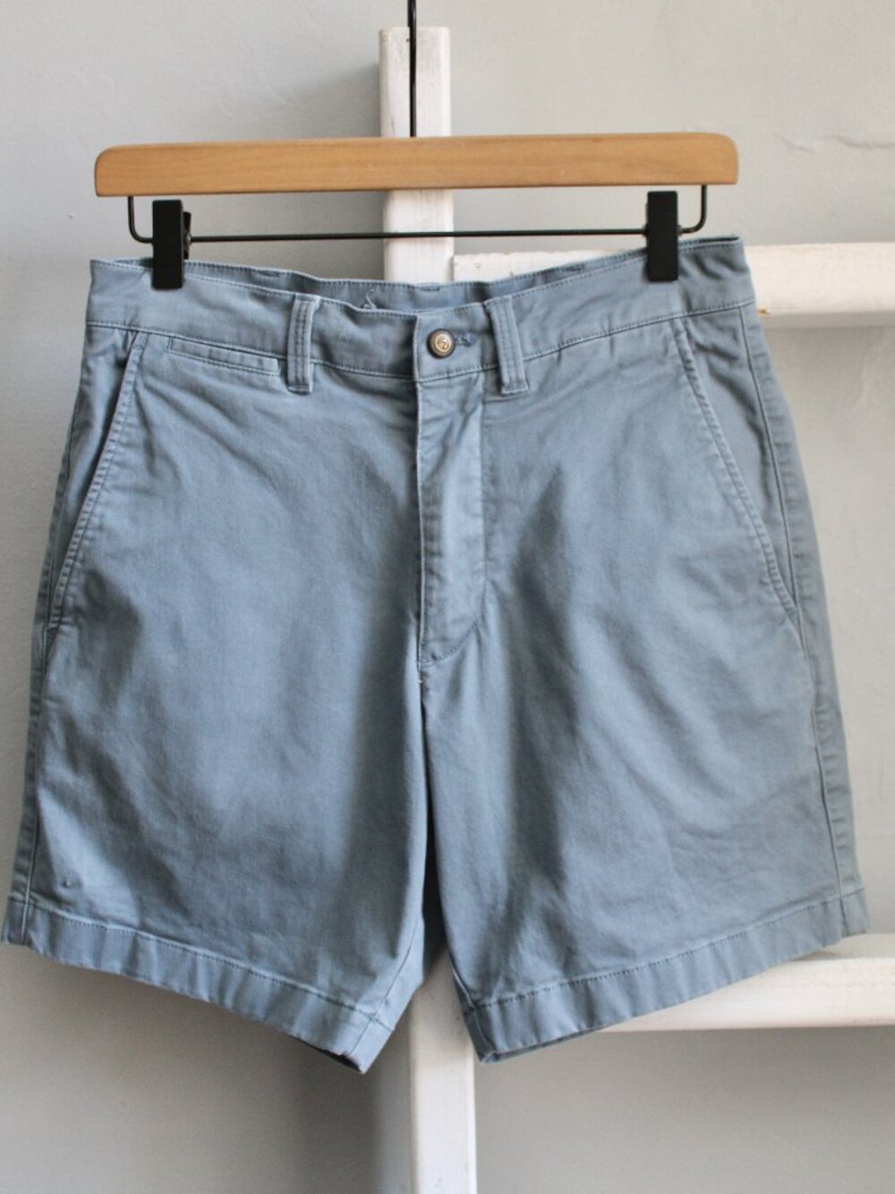 Duck Head 7" Gold School Chino Short Blue Men's Size 28